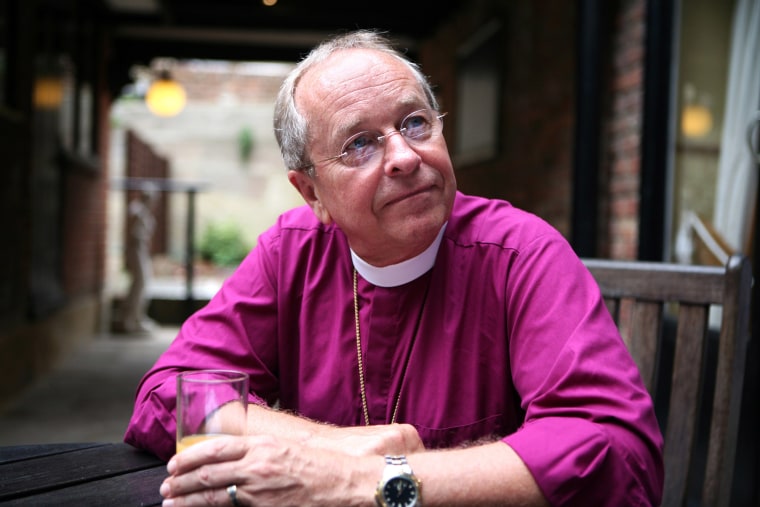 Bishop Gene Robinson in Canterbury, England in July 2008.