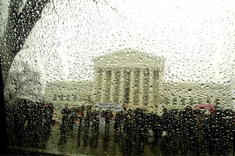The Supreme Court is seen in Washington on March 25, 2014.