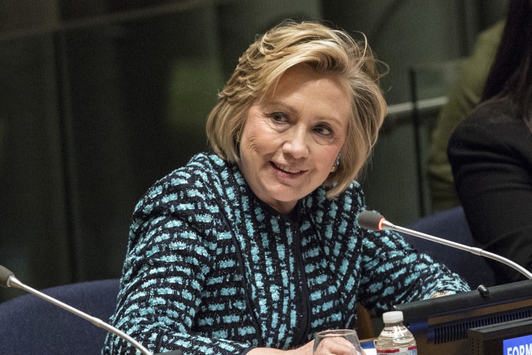 Hillary Clinton Speaks At UN International Women's Day Event