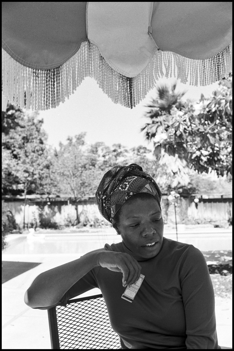 Maya Angelou in 1974.