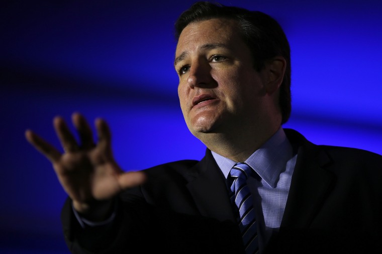 Sen. Ted Cruz (R-Texas) speaks during the final day of the 2014 Republican Leadership Conference on May 31, 2014 in New Orleans, La.