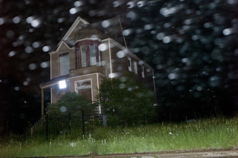 An abandoned home in Englewood.