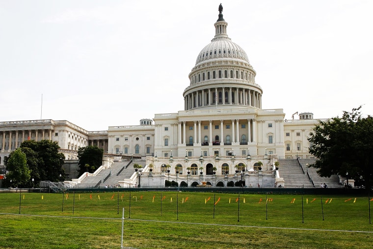 The West Lawn of the U.S. Capitol is seen on July 3, 2014.