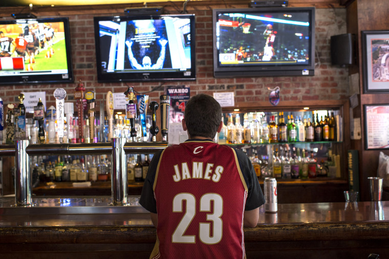 Cleveland Celebrates LeBron James Coming Home