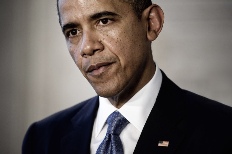 President Barack Obama, on an overseas trip in Rome, Italy on March 27, 2014.