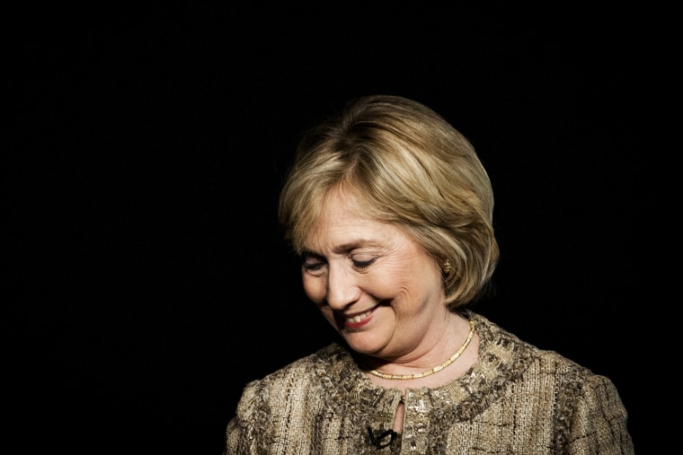 Hillary Rodham Clinton speaks at the New America Foundation conference at Newseum in Washington, D.C., May 16, 2014.