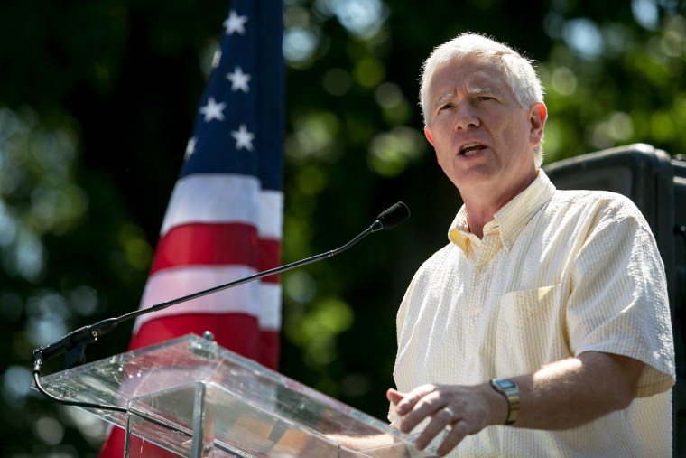 Rep. Mo Brooks (R-AL) speaks during the DC March for Jobs, July 15, 2013.