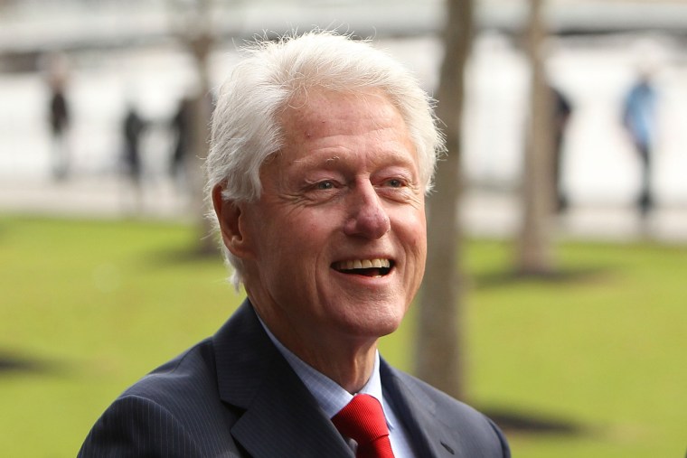 Former U.S. President Bill Clinton is seen on July 23, 2014 in Melbourne, Australia.
