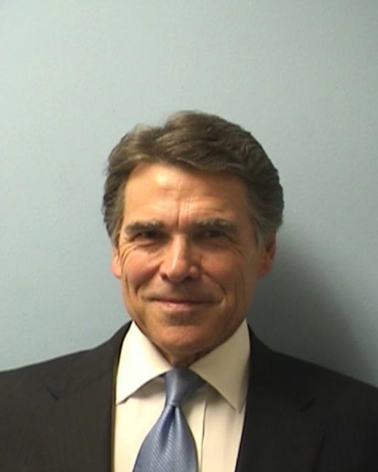 Gov. Rick Perry's booking photo, Aug. 19, 2014.