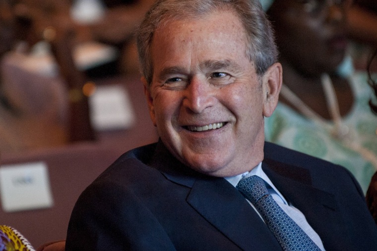 Former U.S. President George W. Bush on Aug. 6, 2014 in Washington, DC.