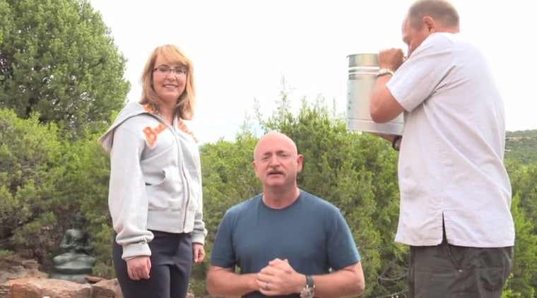 YouTube video from Gabby Giffords and Mark Kelly's ALS #IceBucketChallenge