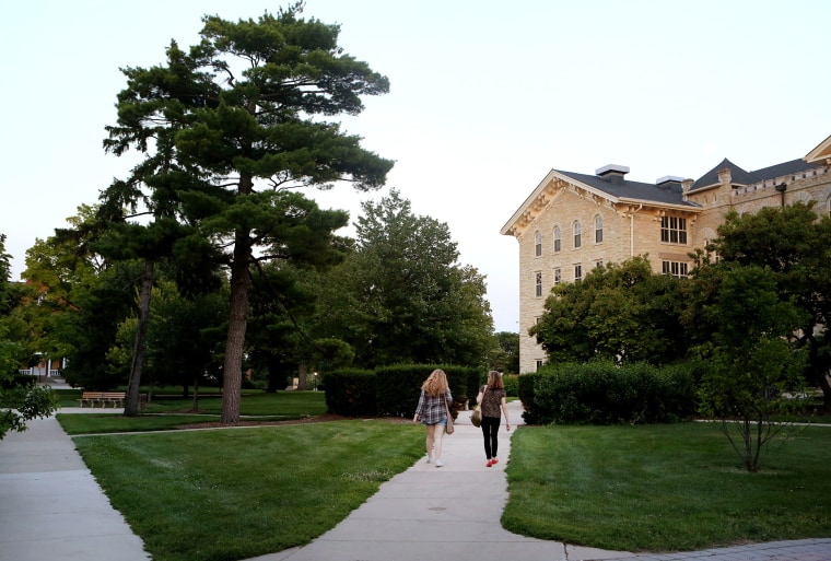 The Wheaton College campus in Wheaton, Illinois near Chicago on July 10, 2014.
