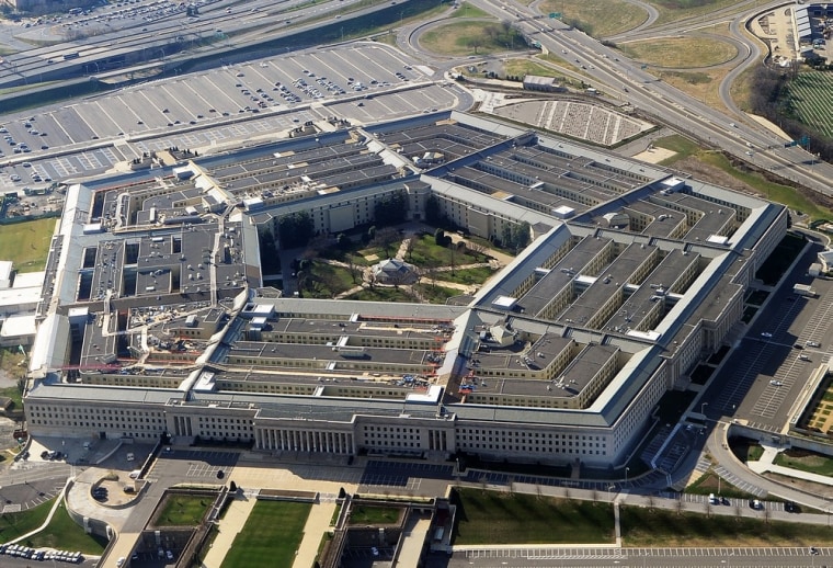 The Pentagon, the headquarters of the United States Department of Defense, Arlington County, Virginia.