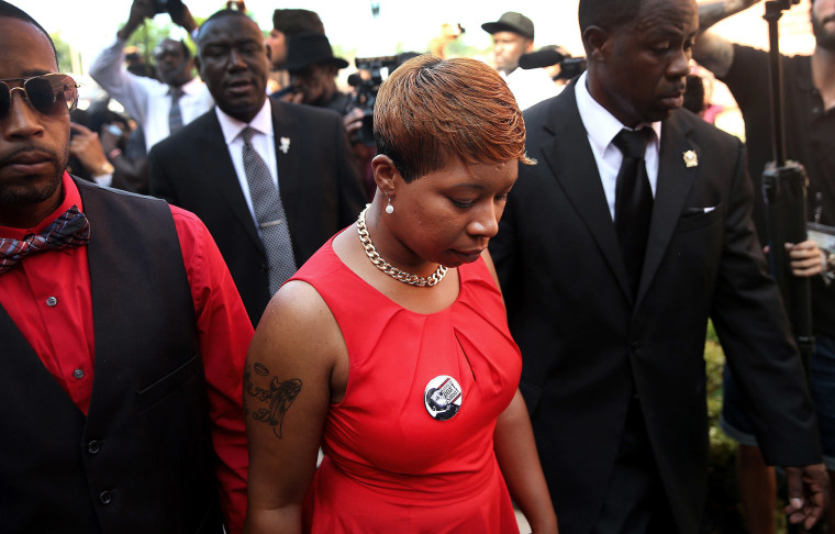 Image: Funeral Held For Teen Shot To Death By Police In Ferguson, MO