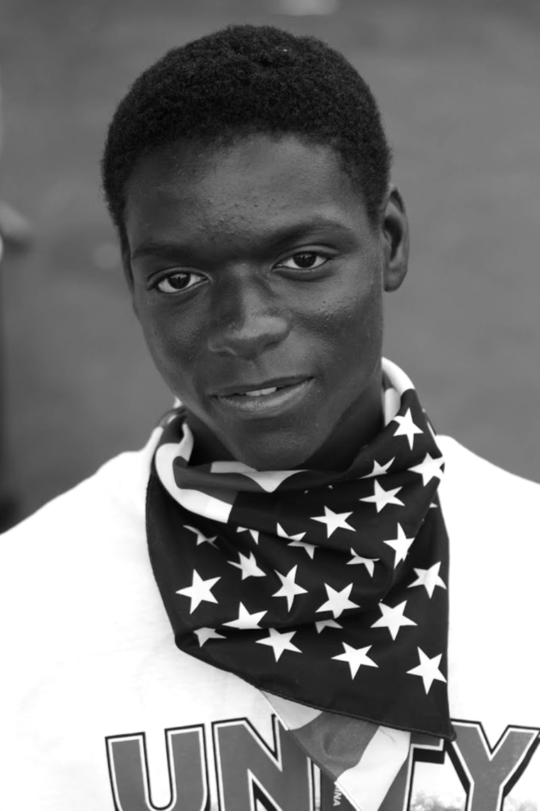 Joshua Williams, photographed in Ferguson, Mo. on Sept. 10, 2014.