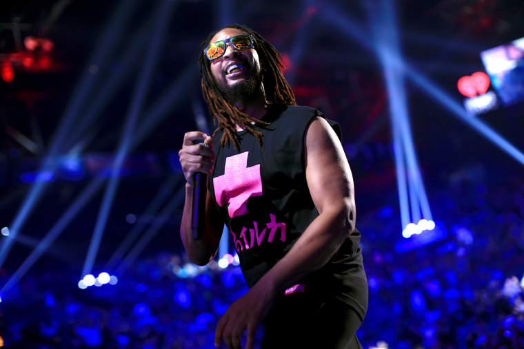 Rapper Lil Jon performs onstage during the 2014 iHeartRadio Music Festival at the MGM Grand Garden Arena on Sept. 20, 2014 in Las Vegas, Nevada.
