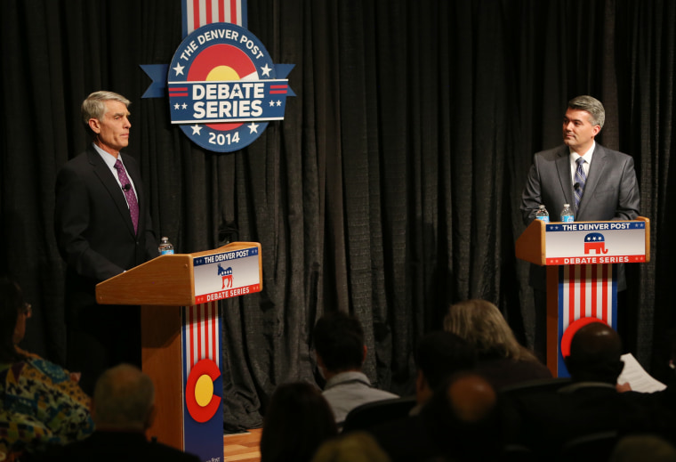 Mark Udall, Cory Gardner