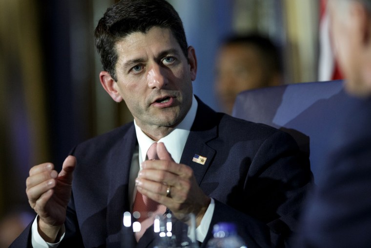 U.S. Rep. Paul Ryan (R-WI) speaks at the Union League Club of Chicago on Aug. 21, 2014 in Chicago, Ill.