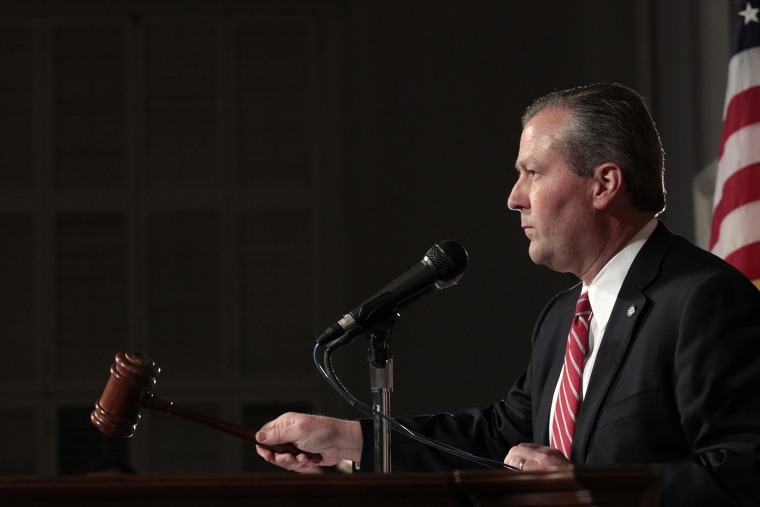 Mike Hubbard, R-Auburn, pictured in 2010. (Dave Martin/AP)