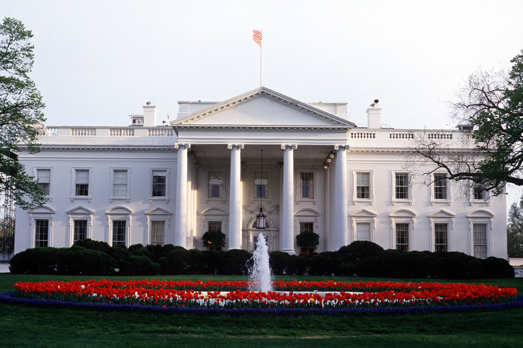 The White House in Washington, D.C. in 1993.