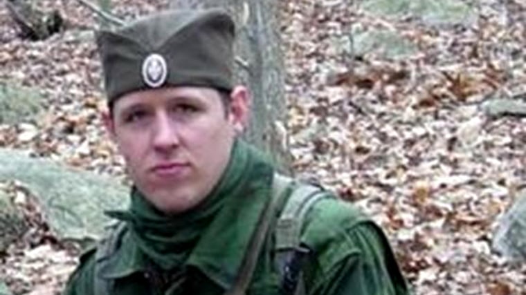 In this handout provided by the Federal Bureau of Investigation (FBI), Eric Matthew Frein, 31, poses on an unspecified date and location. (Photo by Federal Bureau of Investigation/ Getty)