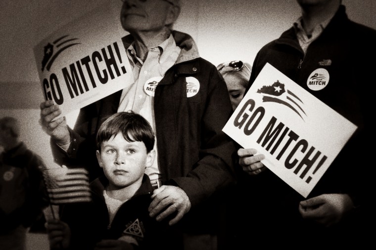 Rally for Senate Minority Leader Mitch McConnell (R-KY)