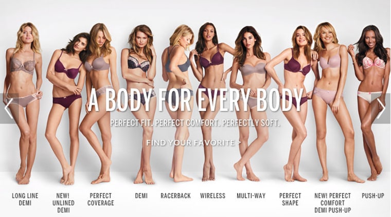 The revised version of the Victoria's Secret ad.