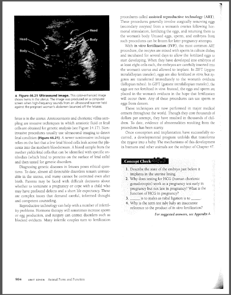 Campbell's AP Biology, 7th Edition, p. 984