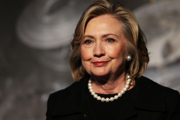 Hillary Rodham Clinton attends the Cookstoves Future Summit on Nov. 21, 2014 in New York City. (Spencer Platt/Getty)
