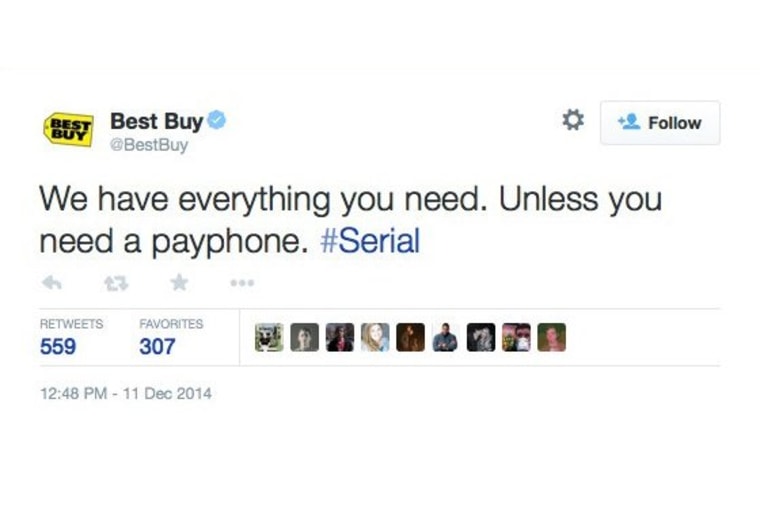 Best Buy's now-deleted tweet.