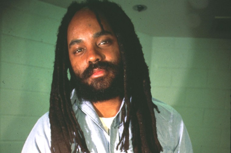 Mumia Abu-Jamal is seen here in a Dec. 13, 1995 photo from prison. (Photo by Lisa Terry/Liaison Agency/Getty)