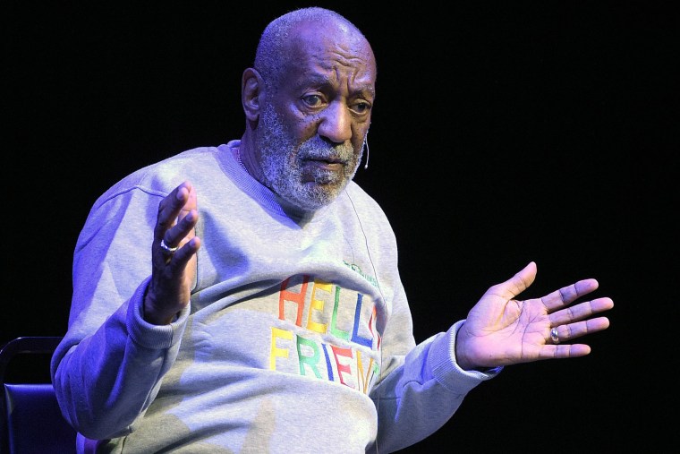 Comedian Bill Cosby performs at the Maxwell C. King Center for the Performing Arts, in Melbourne, Fla., on Nov. 21, 2014.