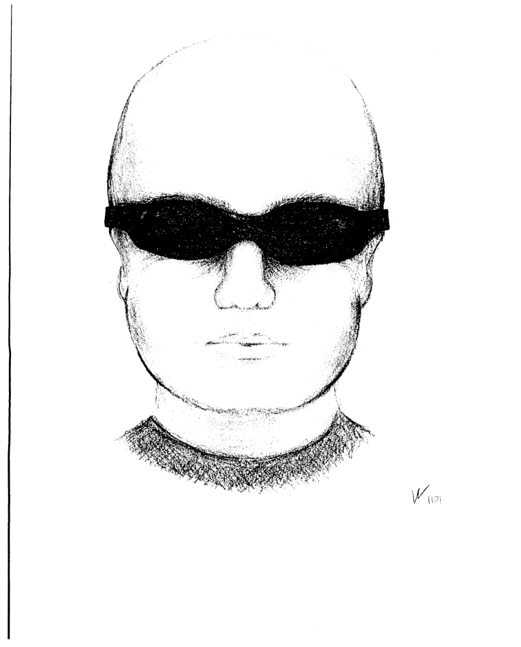 A sketch of a man possibly linked to a homemade bomb that exploded behind NAACP offices in central Colorado earlier this week is seen in this image provided by the FBI, Jan. 9, 2015. (REUTERS/FBI/Handout via Reuters)