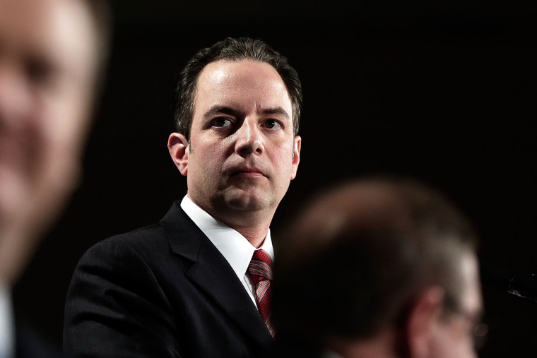 Republican National Committee Chairman Reince Priebus speaks at an RNC event on Jan. 24, 2014 in Washington, D.C. (Photo by Win McNamee/Getty)