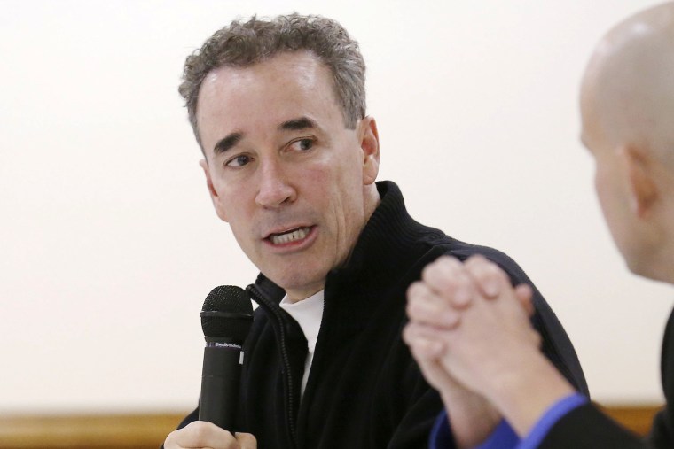 In this Jan. 11, 2015 photo candidate Joe Morrissey appears at an event in Richmond, Va. (Photo by Mark Gormus/Richmond Times-Dispatch/AP)