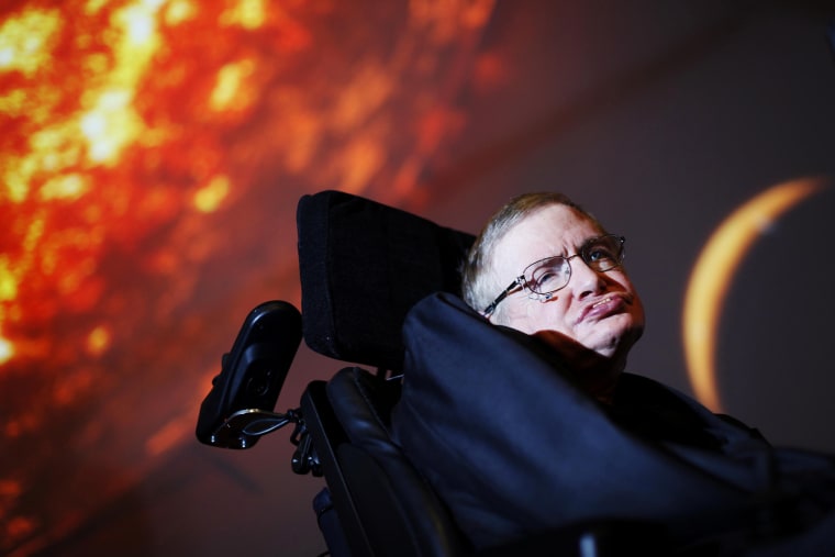 Stephen Hawking, photographed in 2010.