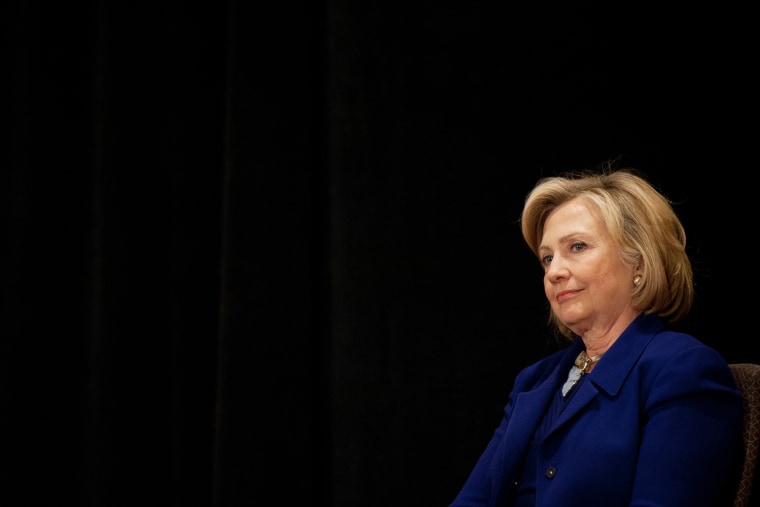 Hillary Clinton appears at an event on Oct. 23, 2014. (Photo by Bryan Smith/Zuma)