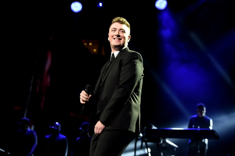 Sam Smith performs at Madison Square Garden on Jan. 15, 2015 in New York City. (Photo by Theo Wargo/Getty)