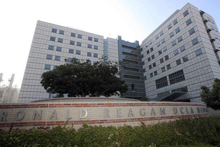 Pictured here, the Ronald Reagan UCLA Medical Center in the Westwood section of Los Angeles, Calif. (Photo by Nick Ut/AP)