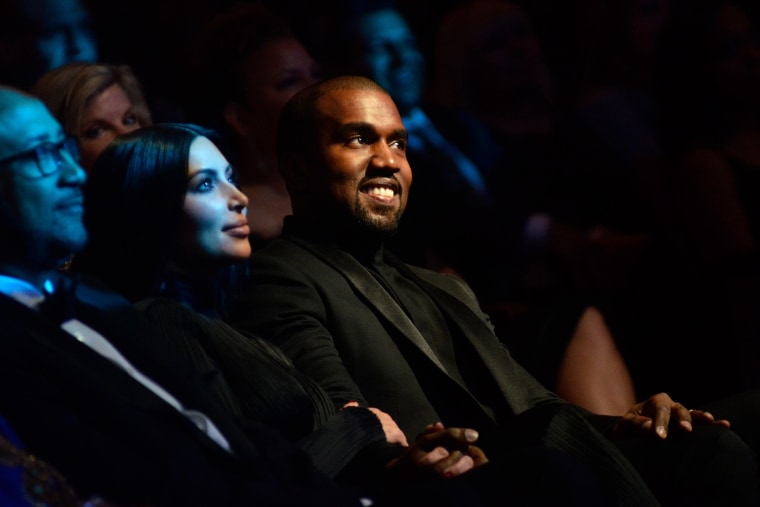 Kanye West at the \"The BET Honors\" on Jan. 24, 2015 in Washington, DC. (Photo by Kris Connor/BET/Getty)