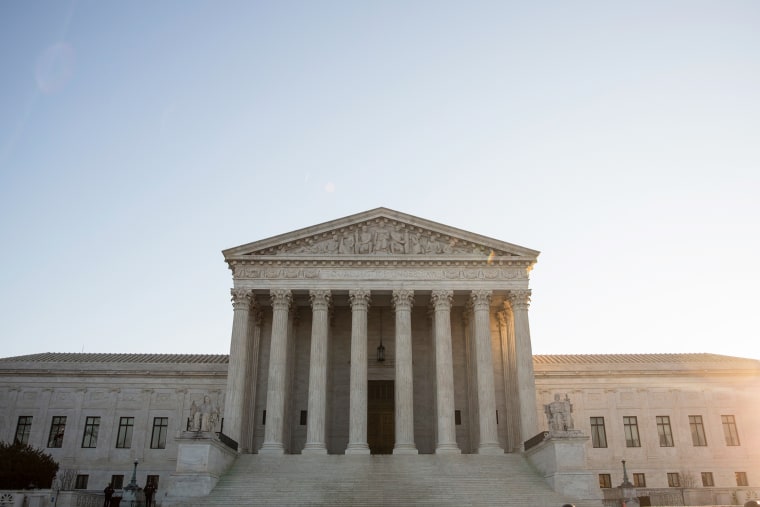 A view of the Supreme Court, Jan. 16, 2015 in Washington, D.C. (Photo by Drew Angerer/Getty)