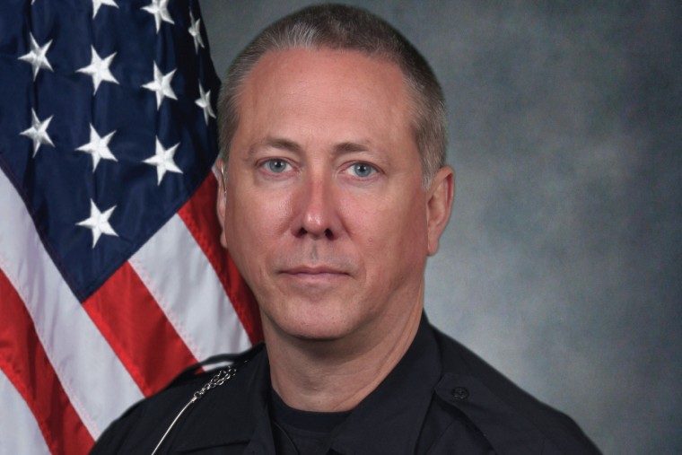Police Officer Robert Olsen is seen in an undated handout picture released by the DeKalb County Police Department in Georgia. (Photo by DeKalb County Police Department/Handout/Reuters)