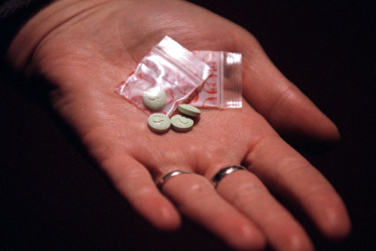 Generic picture of ecstasy pills. (Photo by Randy Quan/Toronto Star/Getty)