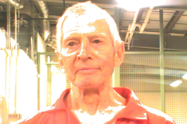 This booking photo provided by the Orleans Parish Sheriff's Office shows Robert Durst, after his March 14, 2015 arrest in New Orleans on an extradition warrant to Los Angeles, Calif. (Photo by Orleans Parish Sheriff's Office/AP)