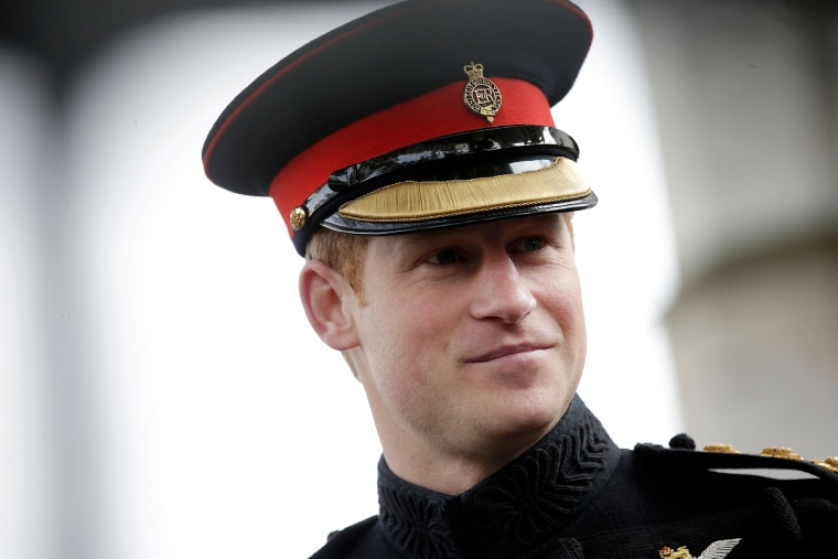 Britain's Prince Harry visits the Field of Remembrance at Westminster Abbey, in central London on Nov. 6, 2014. (Photo by Matthew Lloyd/Pool/Reuters)