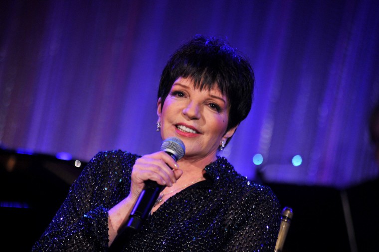 Liza Minnelli performing in New York City in 2012.
