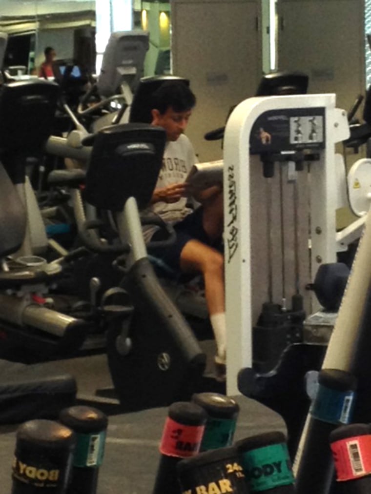 Bobby Jindal at Equinox in New York, N.Y.