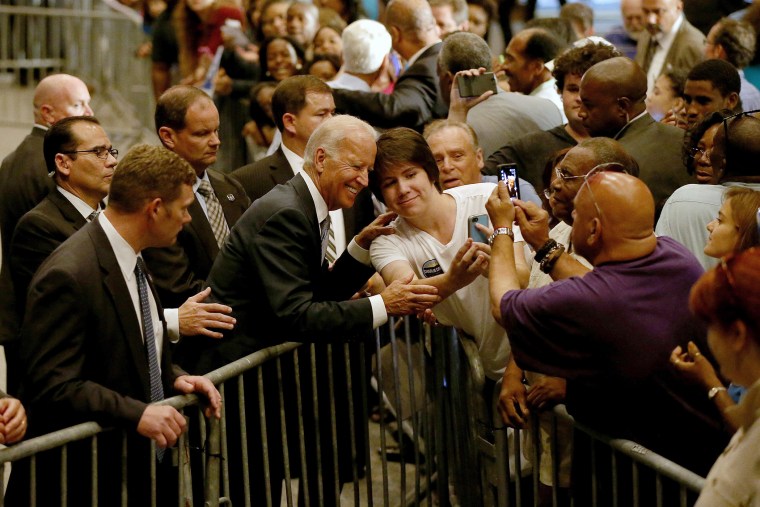 Joe Biden Campaigns With Charlie Crist In Florida