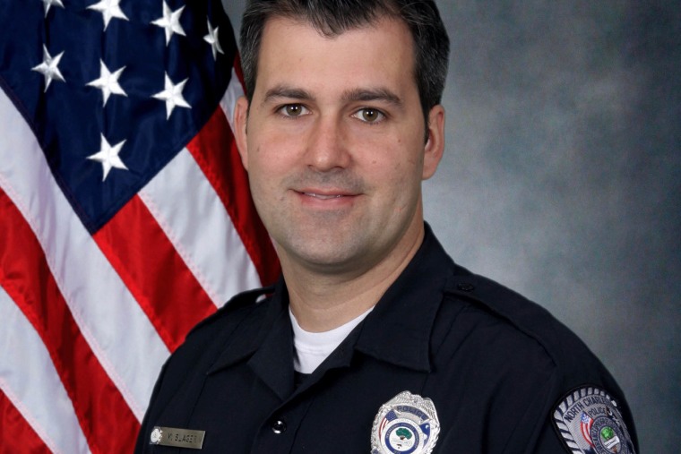 City Patrolman Michael Thomas Slager in an undated photo provided by the North Charleston Police Department.