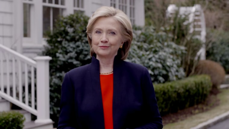 Hillary Clinton announces her presidential campaign, April 12, 2015. (Photo courtesy of Hillary for America)
